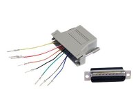 StarTech.com GC258MF changeur de genre de câble DB-25 RJ-45 Gris