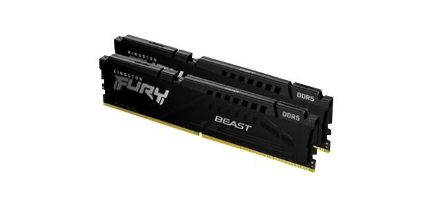 Kingston Technology FURY Beast 16 Go 5200 MT/s DDR5 CL40 DIMM (Kits de 2) Black