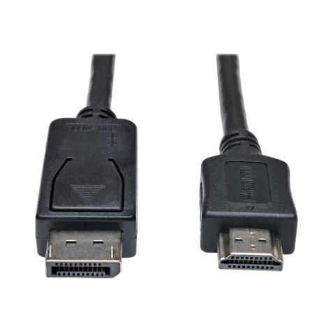 Tripp Lite P582-006 câble vidéo et adaptateur 1,83 m HDMI Type A (Standard) DisplayPort Noir