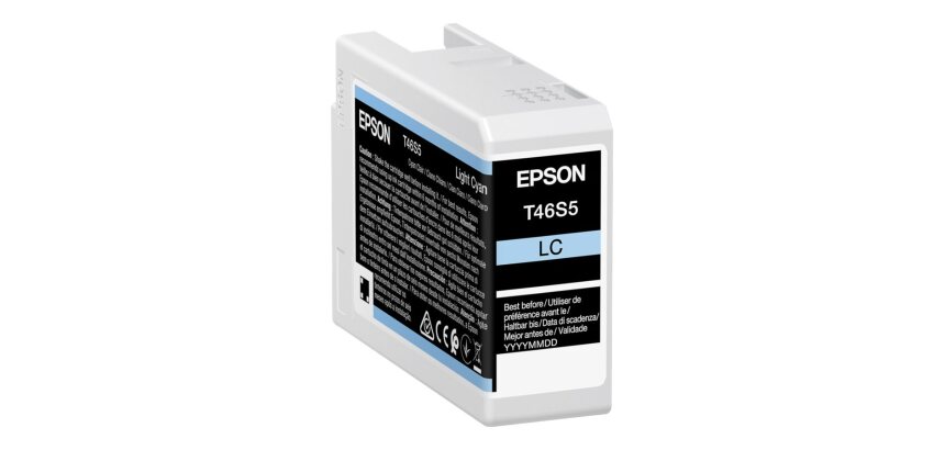 Epson T46S5 - hell Cyan - original - Tintenpatrone