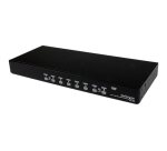 StarTech.com Commutateur KVM PS/2 USB 8 ports 1U empilables sur rack avec OSD