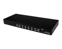 StarTech.com Commutateur KVM PS/2 USB 8 ports 1U empilables sur rack avec OSD