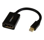 StarTech.com Adaptateur Mini DisplayPort vers DisplayPort - Vidéo UHD 4K x 2K - Convertisseur Mini DP vers DP - Adaptateur Mini DP vers DisplayPort 1.2 - mDP PC/Ordinateur vers Moniteur/Affichage DP