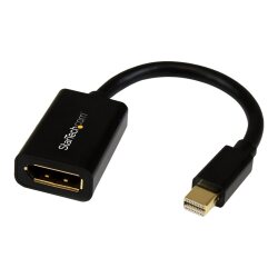 StarTech.com Adaptateur Mini DisplayPort vers DisplayPort - Vidéo UHD 4K x 2K - Convertisseur Mini DP vers DP - Adaptateur Mini DP vers DisplayPort 1.2 - mDP PC/Ordinateur vers Moniteur/Affichage DP
