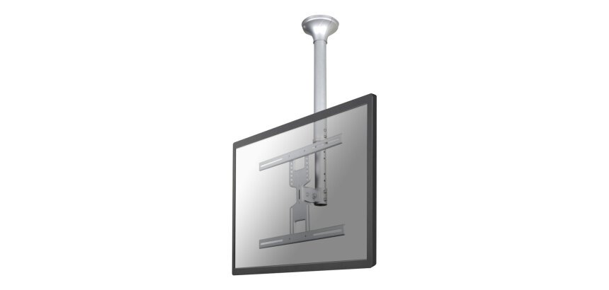 Neomounts FPMA-C400SILVER Support de plafond pour écran de 32-60" - h64-104 cm