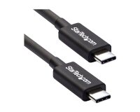 StarTech.com Câble Thunderbolt 3 (40 Gb/s) USB-C de 50 cm - Compatible Thunderbolt, USB et DisplayPort - M/M