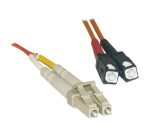 MCL Jarretière optique OM2 duplex multimode 50/125 - SC / LC 2m