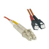 MCL Jarretière optique OM2 duplex multimode 50/125 - SC / LC 2m