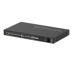 NETGEAR GSM4230P-100EUS commutateur réseau Géré L2/L3 Gigabit Ethernet (10/100/1000) Connexion Ethernet, supportant l'alimentation via ce port (PoE) 1U Noir