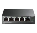 TP-Link TL-SF1005LP commutateur réseau Non-géré Fast Ethernet (10/100) Connexion Ethernet, supportant l'alimentation via ce port (PoE) Noir