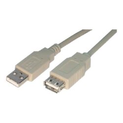 MCL MC922AMFGE-2M câble USB USB 2.0 USB A Noir