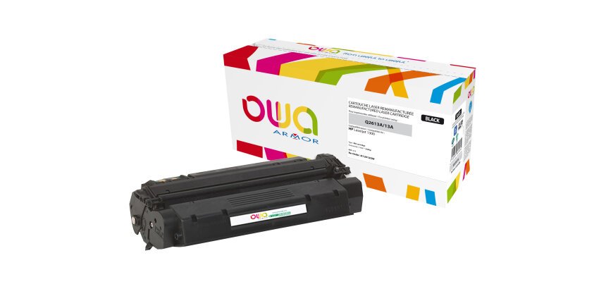 Toner remanufacturé OWA - standard - Noir - pour HP Q2613A