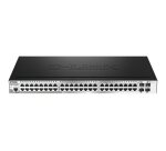 D-Link DGS-1510-52X commutateur réseau Géré L3 Gigabit Ethernet (10/100/1000) 1U Noir