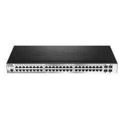 D-Link DGS-1510-52X commutateur réseau Géré L3 Gigabit Ethernet (10/100/1000) 1U Noir