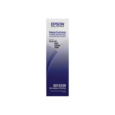 Epson - 3 - Schwarz - Farbband