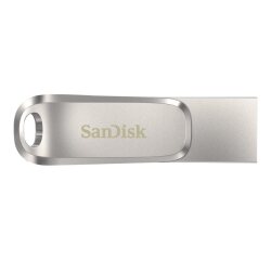 SanDisk Ultra Dual Drive Luxe lecteur USB flash 512 Go USB Type-A / USB Type-C 3.2 Gen 1 (3.1 Gen 1) Acier inoxydable