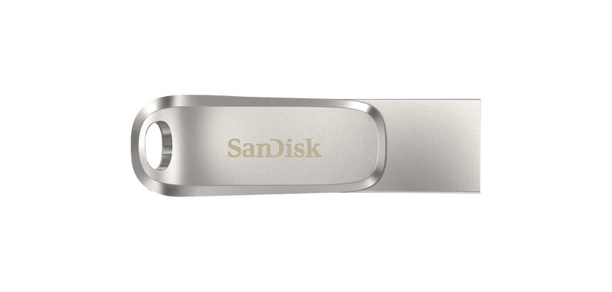 SanDisk Ultra Dual Drive Luxe lecteur USB flash 512 Go USB Type-A / USB Type-C 3.2 Gen 1 (3.1 Gen 1) Acier inoxydable