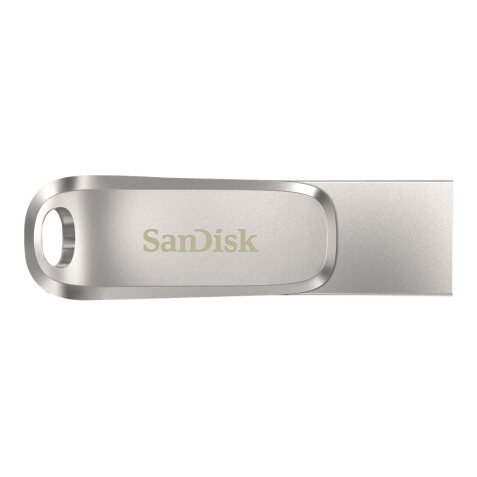 SanDisk Ultra Dual Drive Luxe lecteur USB flash 512 Go USB Type-A / USB Type-C 3.2 Gen 1 (3.1 Gen 1) Acier inoxydable