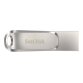 SanDisk Ultra Dual Drive Luxe lecteur USB flash 512 Go USB Type-A / USB Type-C 3.2 Gen 1 (3.1 Gen 1) Acier inoxydable