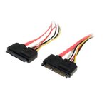 StarTech.com Câble d'extension pour données et alimentation SATA 22 broches 30 cm