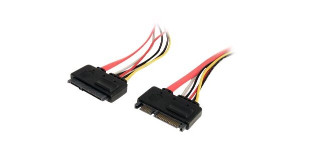 StarTech.com Câble d'extension pour données et alimentation SATA 22 broches 30 cm