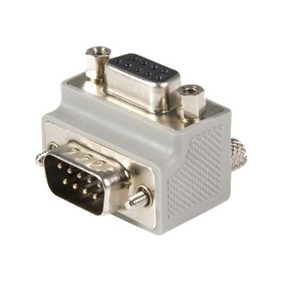 StarTech.com Adaptateur série DB9 vers DB9 à angle droit type 2 - M/F