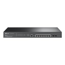 TP-Link Omada SG3210XHP-M2 commutateur réseau Géré L2+ 2.5G Ethernet (100/1000/2500) Connexion Ethernet, supportant l'alimentation via ce port (PoE) 1U Noir