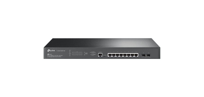 TP-Link Omada SG3210XHP-M2 commutateur réseau Géré L2+ 2.5G Ethernet (100/1000/2500) Connexion Ethernet, supportant l'alimentation via ce port (PoE) 1U Noir