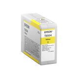 Epson T8504 - yellow - original - ink cartridge