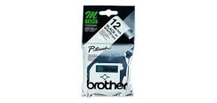 Brother M-K231SBZ - niet-gelamelleerde tape - 1 cassette(s) - Rol (1,2 cm x 4 m)