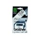 Brother M-K231SBZ - nicht-laminiertes Schriftband - 1 Kassette(n) - Rolle (1,2 cm x 4 m)