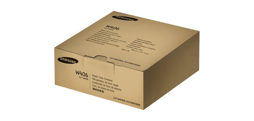 Samsung CLT-W406 - noir, jaune, cyan, magenta - collecteur de toner usagé