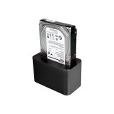 Port Designs 900040 Station d'accueil de disques de stockage Noir