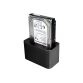 Port Designs 900040 Station d'accueil de disques de stockage Noir