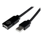 StarTech.com Câble Répéteur USB 25 m - Rallonge / Extension USB Actif - M/F