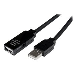 StarTech.com Câble Répéteur USB 25 m - Rallonge / Extension USB Actif - M/F