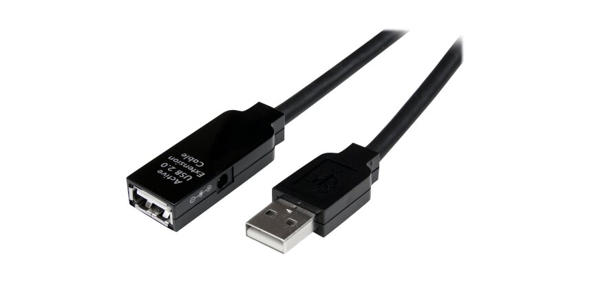 StarTech.com Câble Répéteur USB 25 m - Rallonge / Extension USB Actif - M/F