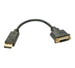 Lindy Adaptateur de base Display Port 1.2 vers DVI-D