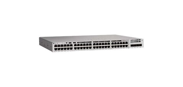 Cisco Catalyst 9200L Géré L3 Gigabit Ethernet (10/100/1000) Connexion Ethernet, supportant l'alimentation via ce port (PoE) Gris