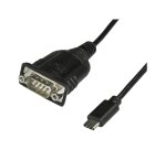 StarTech.com Câble Adaptateur USB-C vers Série de 40 cm - Convertisseur USB Type C vers RS232 (DB9) - Câble Série USB-C pour PLCs/APIs, Scanners, Imprimantes - M/M - Windows/Mac/Linux