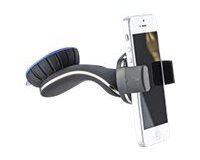 DLH Support voiture pour smartphone a fixer sur pare-brise ou sur tableau de bord