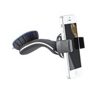 DLH Support voiture pour smartphone a fixer sur pare-brise ou sur tableau de bord
