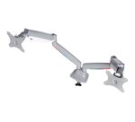Bras articulé kensington smartfit pour deux écrans supporte 11kg maximum/bras