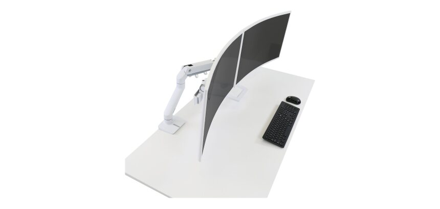 Ergotron HX Series 45-476-216 support d'écran plat pour bureau 81,3 cm (32") Blanc