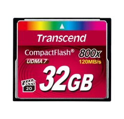 Transcend TS32GCF800 mémoire flash 32 Go CompactFlash MLC