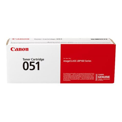 Canon Cartouche de toner 051, noir