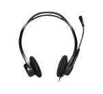 Logitech 981-000100 casque Avec fil Arceau Appels/Musique USB Type-A Noir