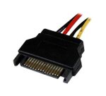 StarTech.com Câble adaptateur d'alimentation SATA vers LP4 30 cm - F/M