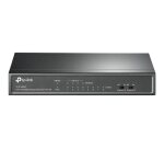 TP-Link TL-SF1008LP commutateur réseau Non-géré Fast Ethernet (10/100) Connexion Ethernet, supportant l'alimentation via ce port (PoE) Noir