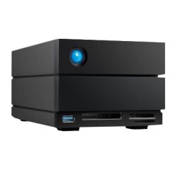 LaCie 2BIG DOCK boîtier de disques 40 To Bureau Noir